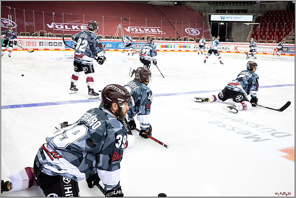 PENNY DEL;  Duesseldorfer EG - Koelner Haie; Duesseldorf, 21.02.2021
